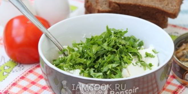 Рецепт бутерброды со шпротами и творожным сыром