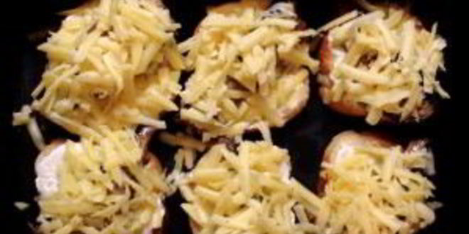 Рецепт бутерброды со шпротами в духовке