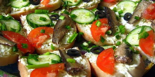 Рецепт бутерброды со шпротами