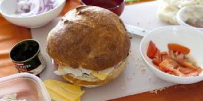 Рецепт быстрые бутерброды на природу