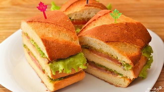 Рецепт Быстрые бутерброды на стол