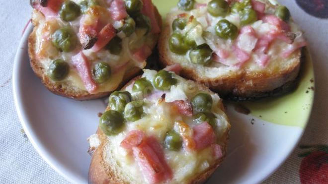 Рецепт Горячие бутерброды Фирменные