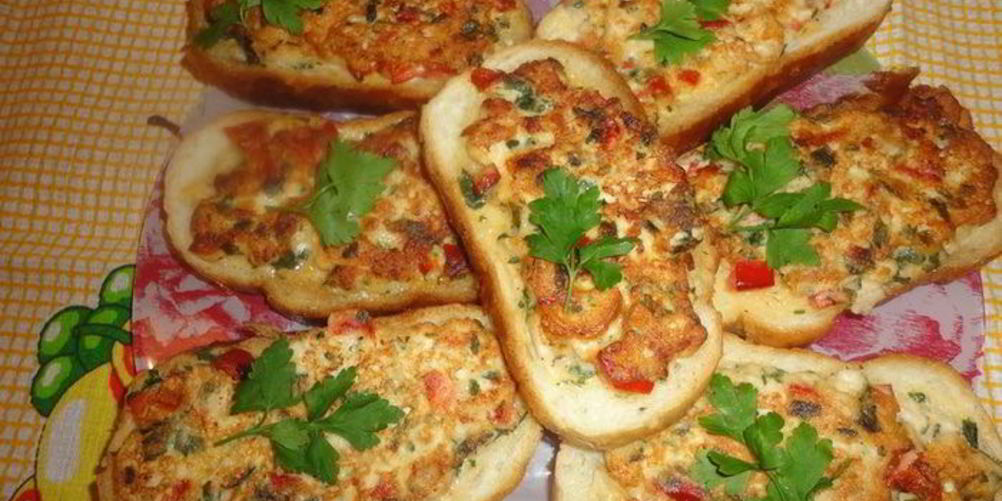 Рецепт горячие бутерброды к завтраку