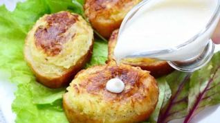 Рецепт Горячие бутерброды с картошкой