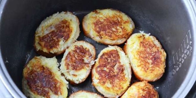 Рецепт горячие бутерброды с картошкой