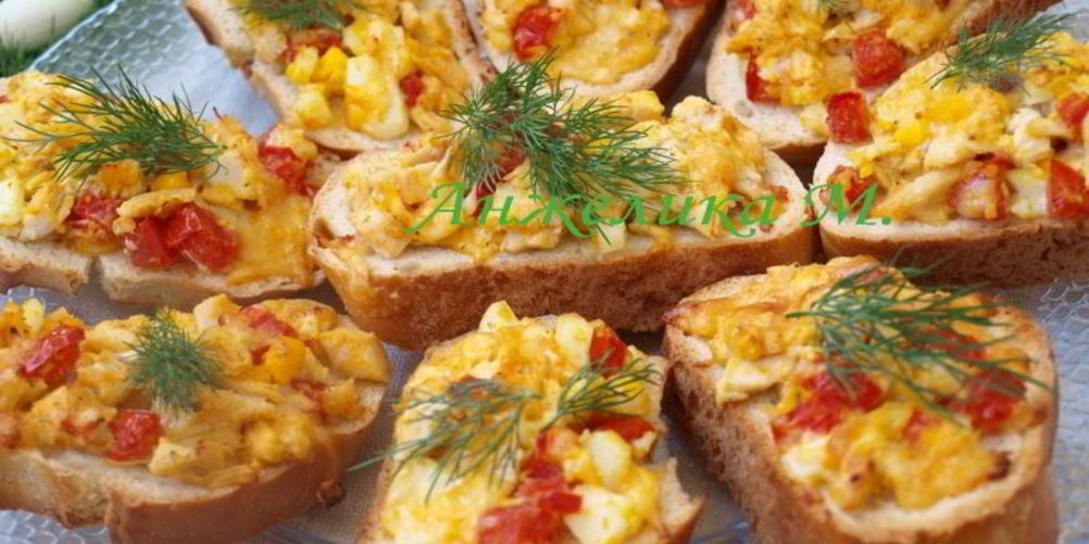 Как приготовить горячие бутерброды с курицей и помидорами