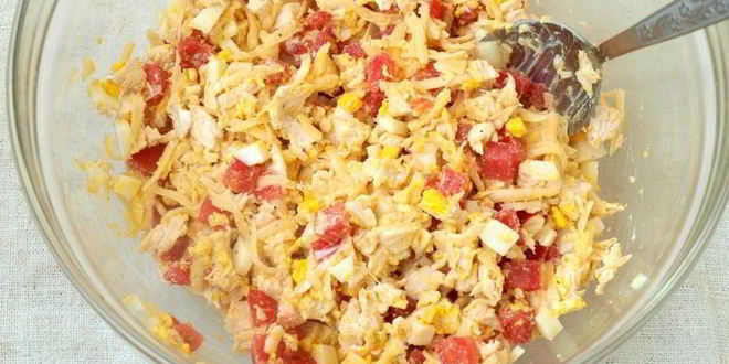 Рецепт горячие бутерброды с курицей и помидорами