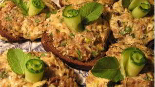 Рецепт Горячие бутерброды с тунцом