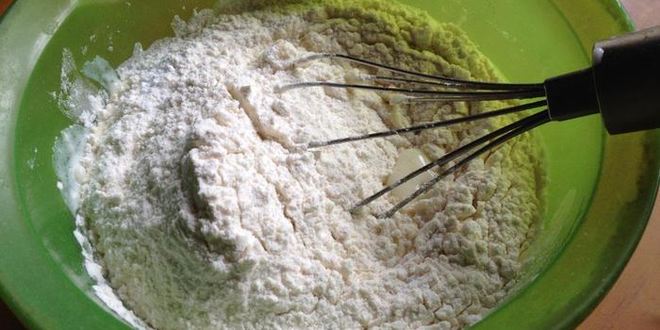 Рецепт сырный кекс с курицей