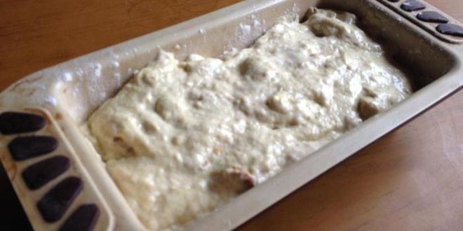 Рецепт сырный кекс с курицей