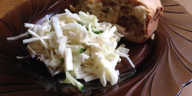 Рецепт сырный кекс с курицей