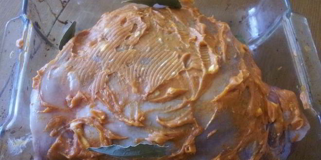 Рецепт запеченного бедра индеек