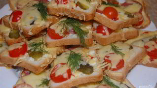 Рецепт горячие закуски