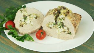 Рецепт закуски с грибами