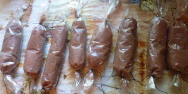 Рецепт домашние сосиски