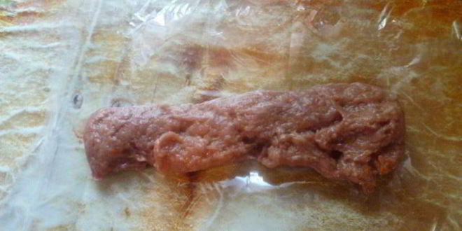 Рецепт домашние сосиски