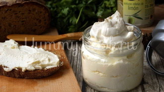 Рецепт Домашний плавленый сыр