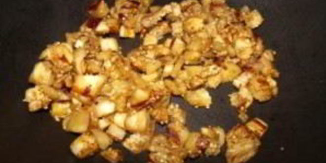 Рецепт фарш с баклажанами и помидорами