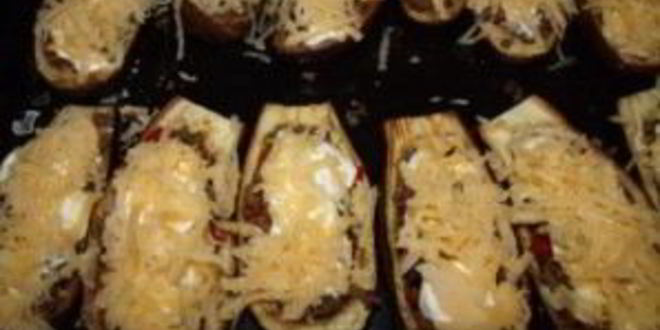 Рецепт фарш с баклажанами и помидорами