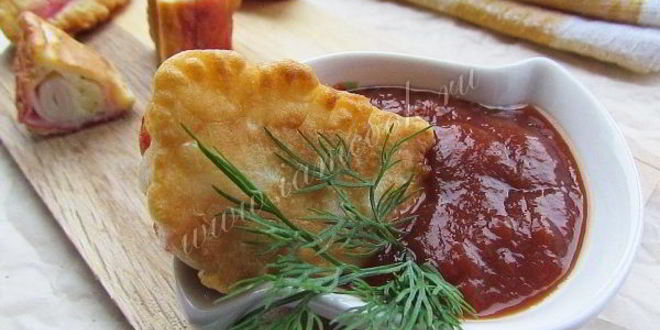 Рецепт фаршированных крабовых палочек в кляре