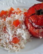 Фаршированные помидоры фаршем в духовке