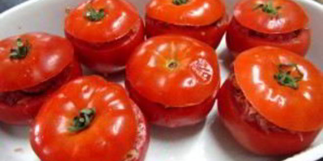 Рецепт фаршированные помидоры фаршем в духовке