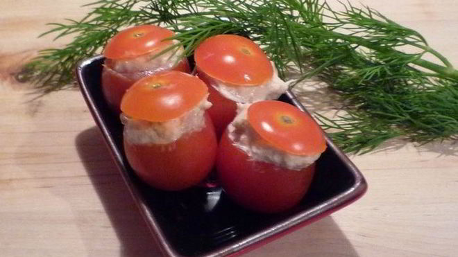 Рецепт Фаршированные томаты-черри