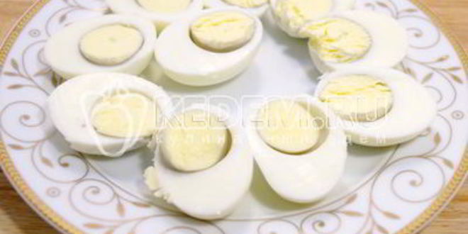 Рецепт яйца фаршированные грибами