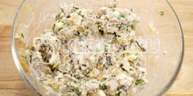 Рецепт яйца фаршированные грибами