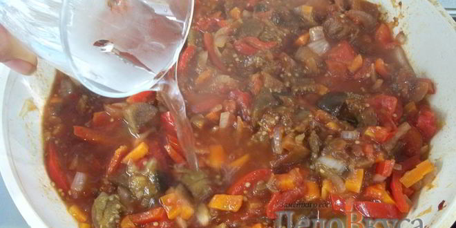 Рецепт икра из баклажанов