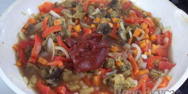 Рецепт икра из баклажанов