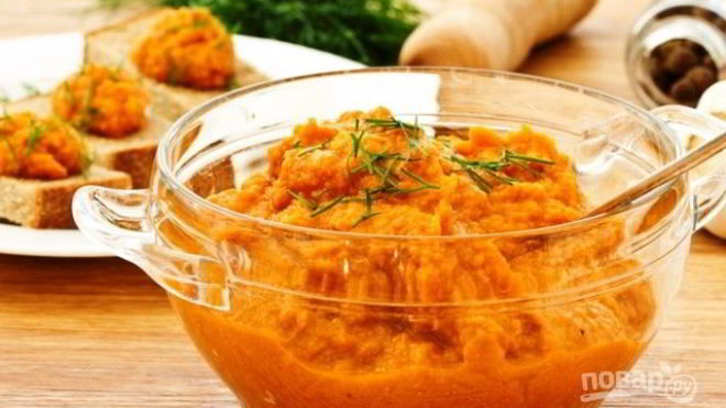 Рецепт Икра из тыквы