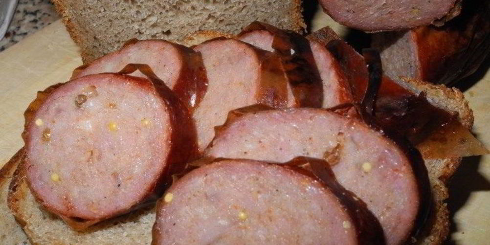 Как приготовить копченая колбаса