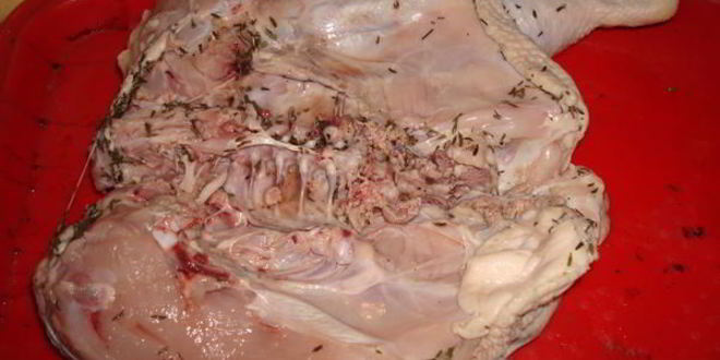 Рецепт курица, маринованная в белом вине на решетке