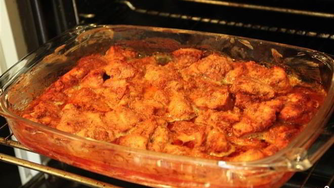 Рецепт Курица, маринованная в сметане