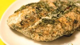 Рецепт Лосось , маринованный с чесноком и укропом