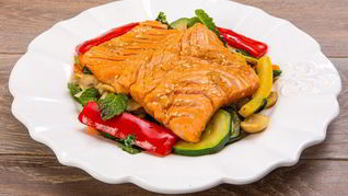 Рецепт Маринованная рыба с овощами по-китайски