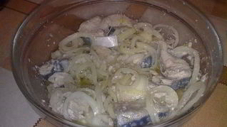 Рецепт Маринованная скумбрия