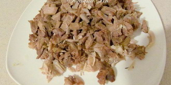 Рецепт новогодний заливной террин