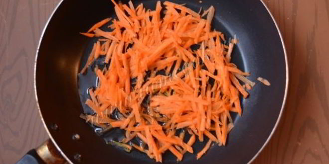 Рецепт белковый омлет с морковью