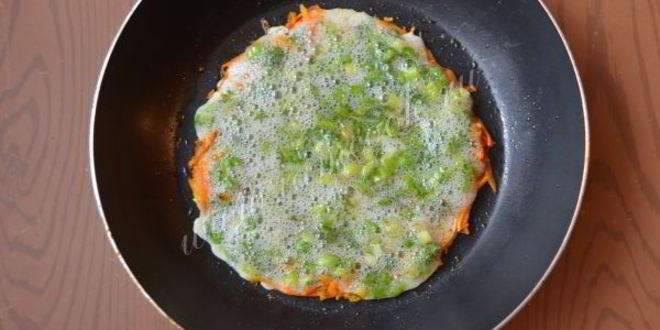 Рецепт белковый омлет с морковью