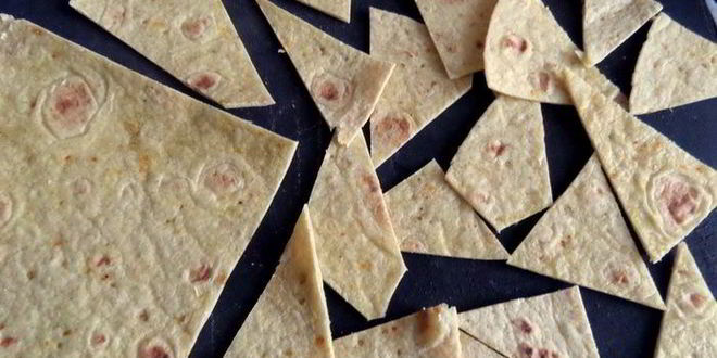 Рецепт быстрый омлет из микроволновки с чипсами