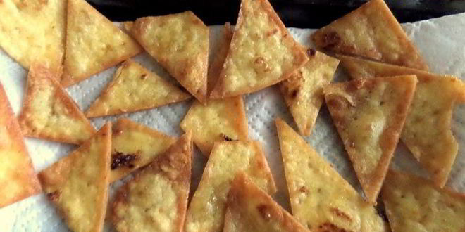 Рецепт быстрый омлет из микроволновки с чипсами