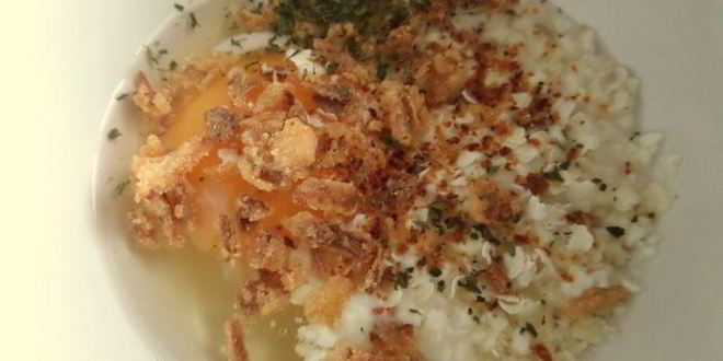 Рецепт быстрый омлет из микроволновки с чипсами