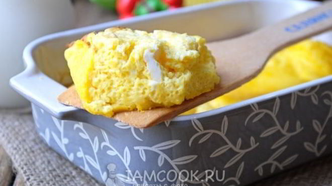 Рецепт Детский омлет с молоком