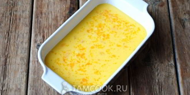 Рецепт детский омлет с молоком