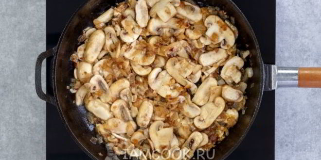 Рецепт фриттата с грибами