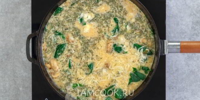 Рецепт фриттата с грибами