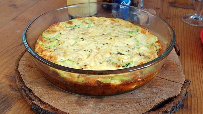 Рецепт Фриттата с кабачками