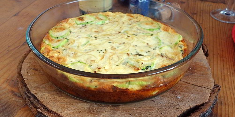 Как приготовить фриттата с кабачками